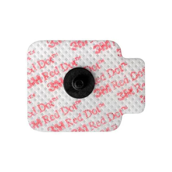 3M Red Dot Repositionable Monitoring Electrode, 2670-5 (1 Package of 5 Electrodes)