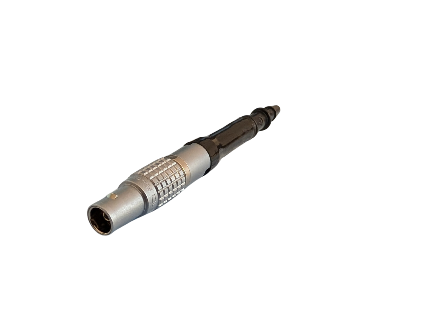 LEMO 0B Fluidic Connector – Pre-Assembled for Air-Driven Polygraph Sensors  - Paragon/ParagonX Series Compatible
